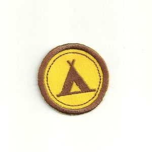 2&quot; Camping Merit Abzeichen, Patch! Maßgeschneidert!