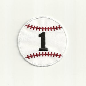 Ihre erste oder Anzahl an einem Baseball-Patch! Nach Maß!