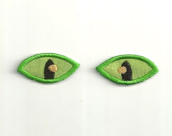 Small Cat's Eyes Patch Set! Any Color Custom Made! AP88