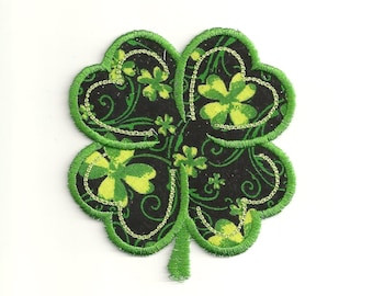 Shamrock Patch! Any Color! Custom Made! AP83
