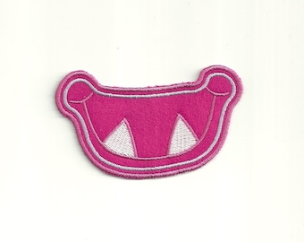 Grinning Monster Mouth II Patch! Any Color! Custom Made!