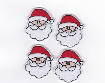 2" Santa Clause Felties, set of 4!