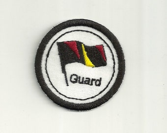 2" Color Guard Merit Badge, Patch! Any Color combo! Custom Made!