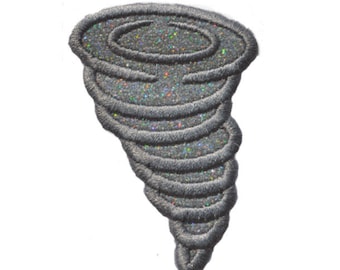 Tornado 1.5 or 2 inch Iron On Brilliant NO MESS glitter PN58