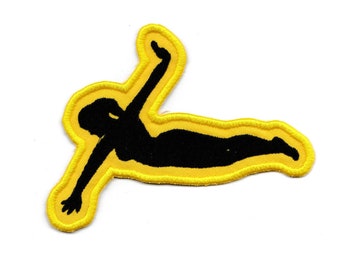 Yoga Silhouette Patch! Custom Made!
