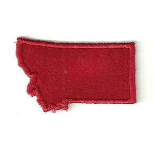 4 &quot;Montana Państwa patch! Wykonane na zamówienie!