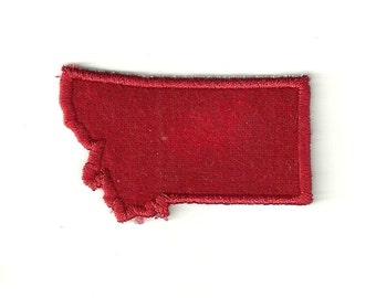 4" Montana State Patch! Custom Made!