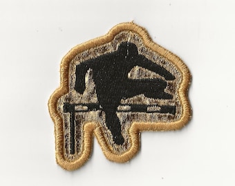 Hurdles Silhouette Patch! Custom Made!
