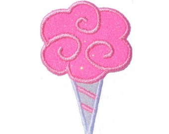 Cotton Candy 3" Iron On Brilliant NO MESS Glitter PN7