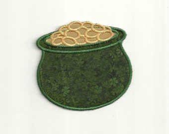 Pot of Gold Patch! Custom Made!