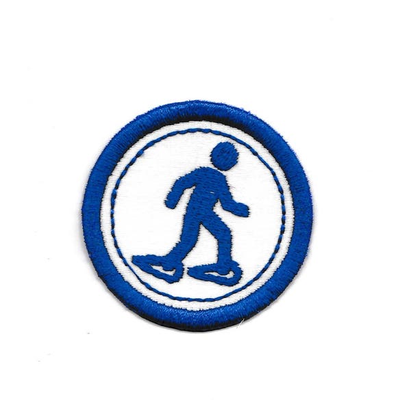 Snowshoeing Merit Badge, Patch! Any Color combo! Custom Made!