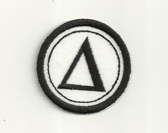 2" Greek Letter Badges, Any letter/color Patch! Custom Made!