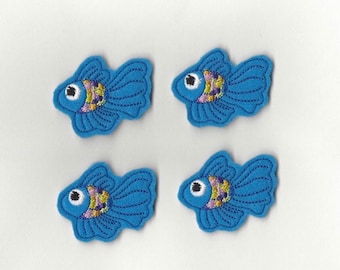 Betta Fish Felties! Set of 4!