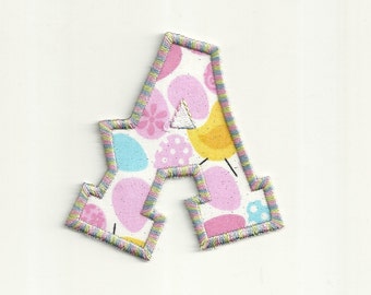 Tiny Easter Egg Letter Patch! Any Letter Custom Made!