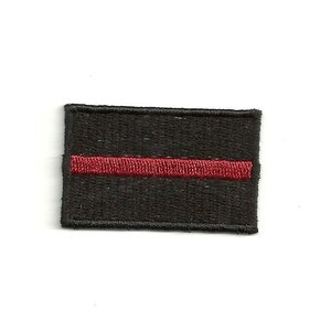 2&quot; Thin Red Line, Fire Rescue Patch! Custom Made!