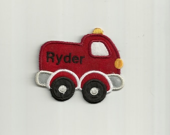 Your Name on a Fire Truck Custom Made!
