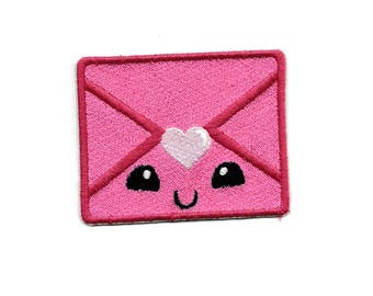 Happy Valentine's Email, Patch! Any Color! Custom Made!