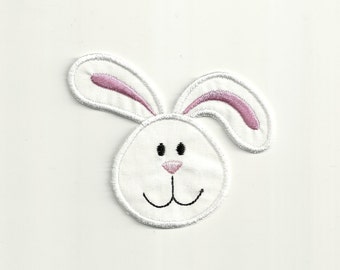 Cute Rabbit Face Patch! Custom Made!