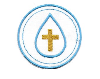 Baptism Patch Custom Made!