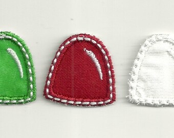 Set of 3 Gum Drop Patches! Custom Made!