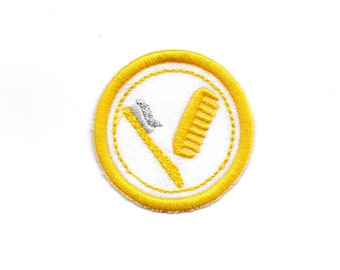 2" Good Hygiene Merit Badge, Patch! Any Color combo! Custom Made!