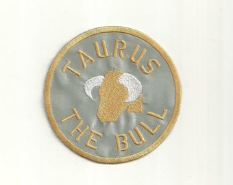Taurus the Bull, Zodiac Patch! Custom Made! AP144