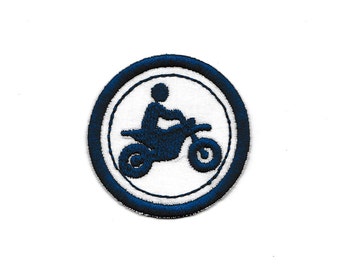 2" Motorcycle Merit Badge, Patch! Any Color combo! Custom Made!