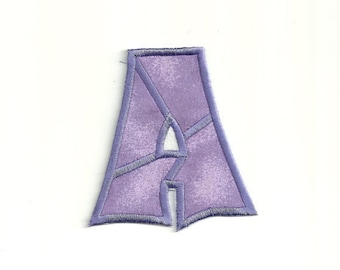 Solid Patchwork Letter Patch! Custom Made! LET6