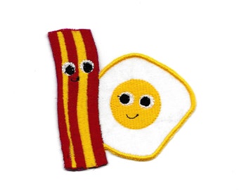 Bacon & Egg Patch! Custom Made!  F36