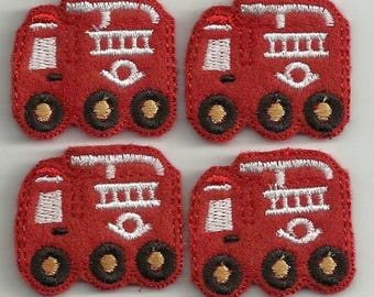 Firetruck Felties, Uncut Sheet!