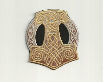 Mjolnir, Hammer of Thor. Patch Custom Made!