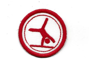 2" Tumbling Merit Badge, Patch! Any Color combo! Custom Made!