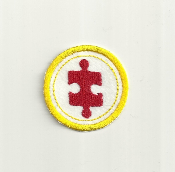 2" Puzzle Master Badge! Custom Made!