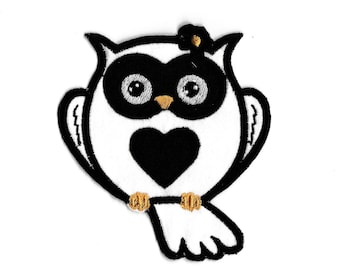 Snowy Owl Patch, Any Color Combo! Custom Made!