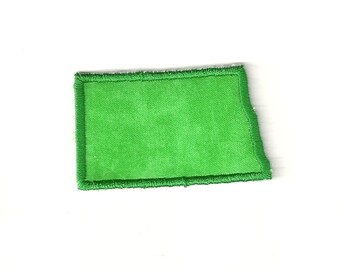 4" North Dakota State Patch! Any Color! Custom Made!