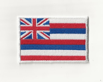 Hawaii State Flag Patch Custom Made!