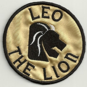 Leo the Lion, Zodiac Patch Custom Made AP144 image 2