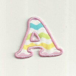 Pastel de Pâques petites rayures Patch ! Fait sur mesure !