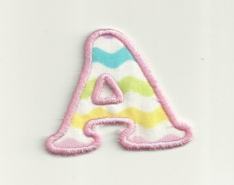 Small Easter Pastel Stripes Patch! Custom Made!