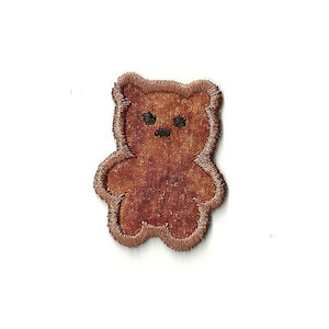 Tiny Teddy Bear Patch! Custom Made! AP141