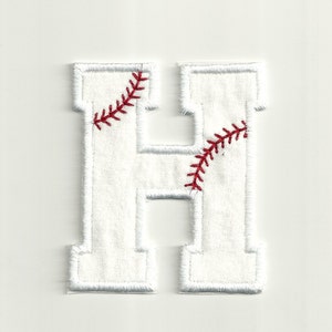 Parche con letras de béisbol, ¡hecho a medida!