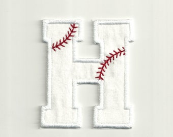 Basball Letter Patch, Custom Made!