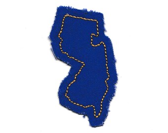 Distressed, New Jersey State Patch! Custom Made!