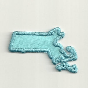 Massachusetts State Patch! Any Color! Custom Made!