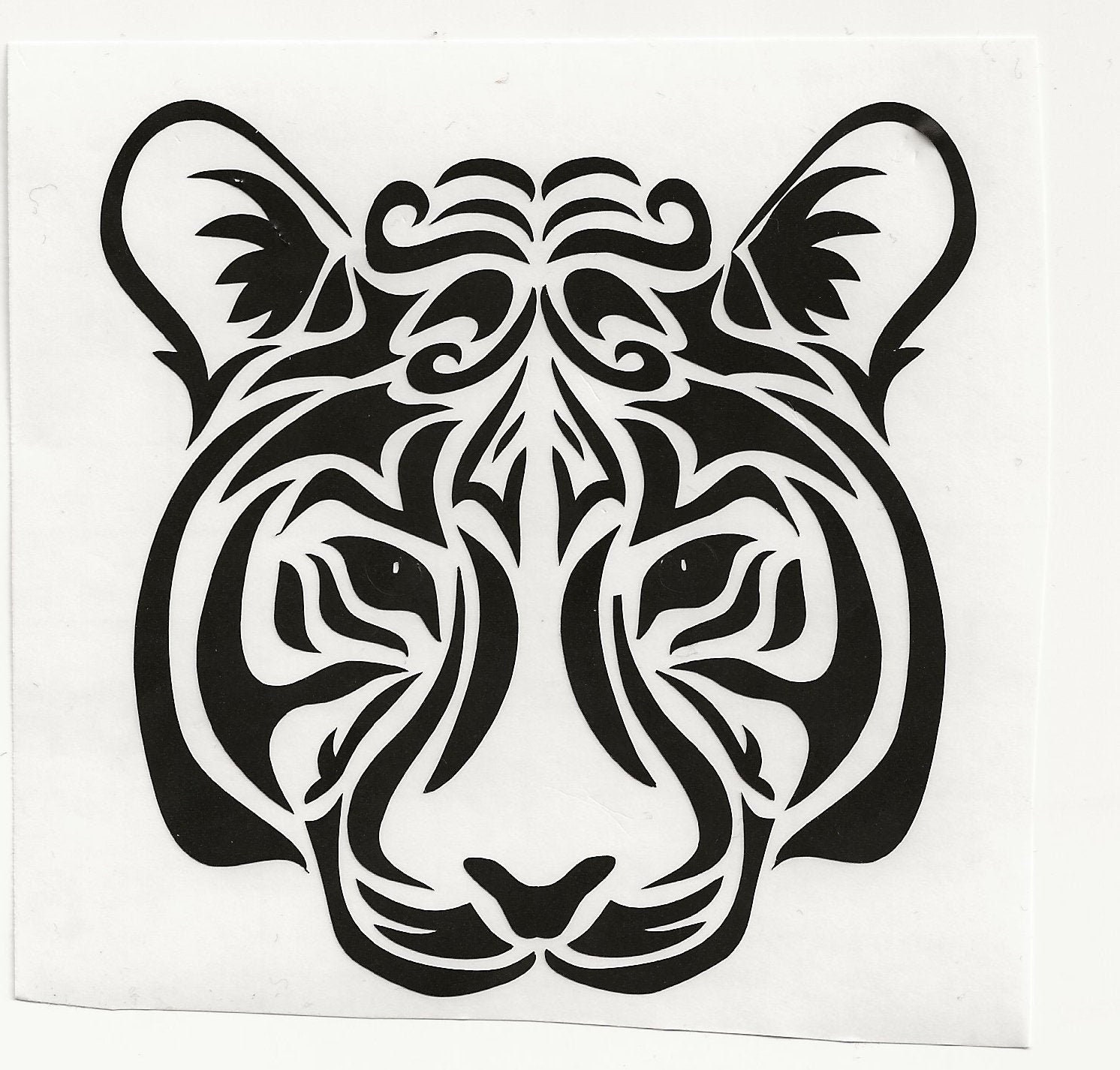 Tiger Decal 2 Multiple Sizes Made - Etsy