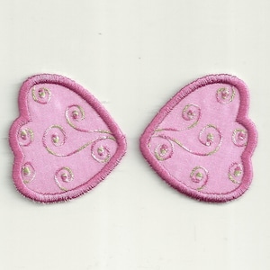 Fairy Wings Patch, Medium any Color! Custom Made!