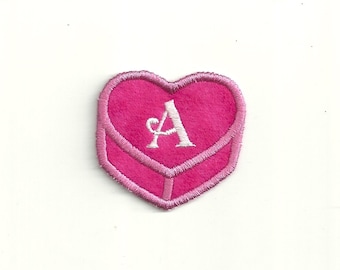 Your Initial in a Conversation Heart, Patch! Custom Made!