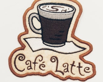 Cafe Latte, custom patch!