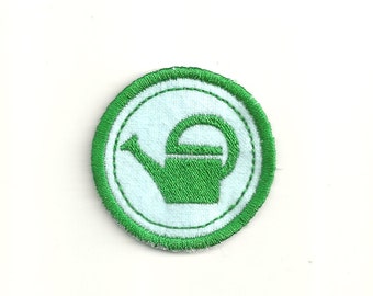 2" Gardening Merit Badge, Patch! Any Color Combo, Custom Made!
