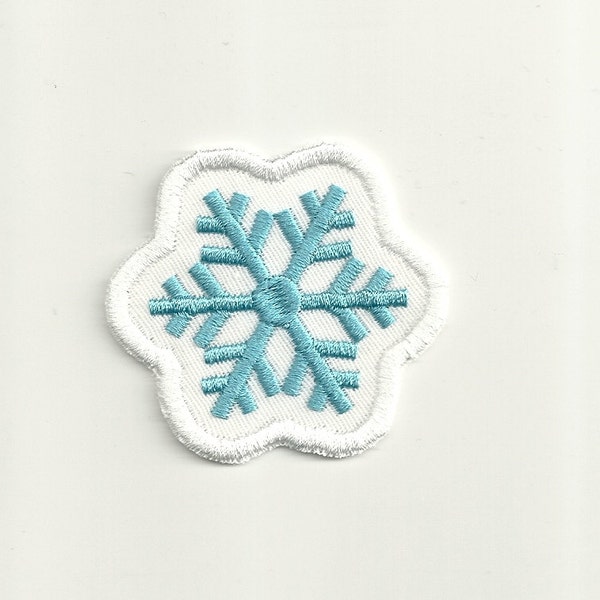 Patch de flocons de neige de 2 pouces! Fait sur mesure! AP112